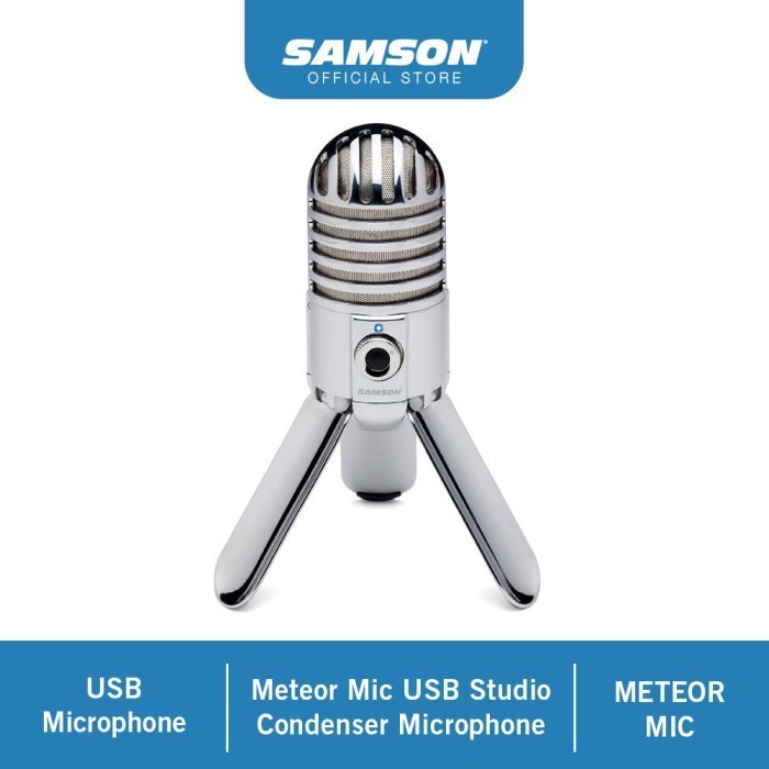 Samson METEOR MIC - USB Studio Condenser Microphone