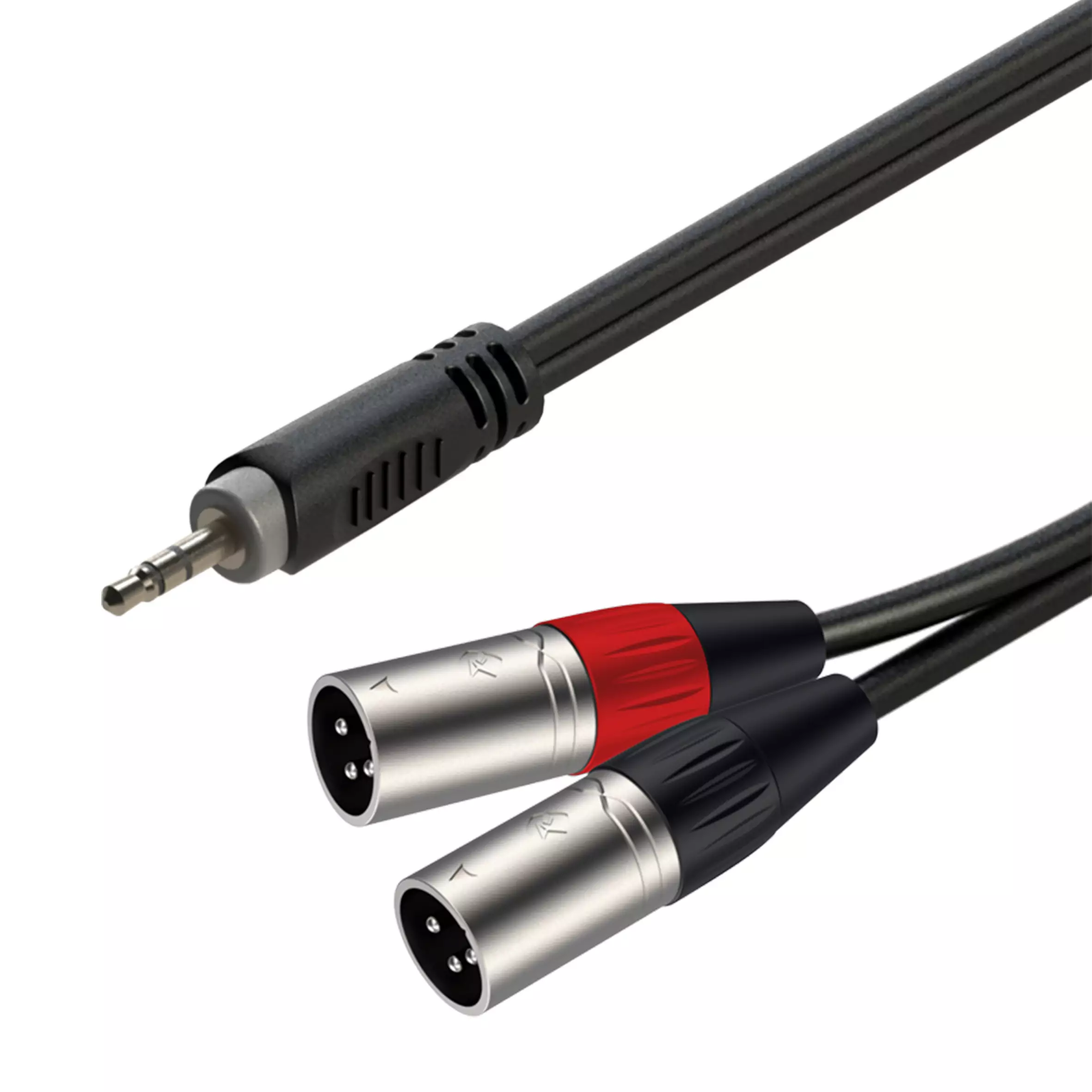 Roxtone Samurai Series Signal Lead RCA F 2x RCA M 0.2m