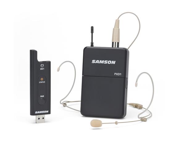 Samson STAGE XPD2 BDE5 - Headset 2.4GHz USB Digital Wireless System