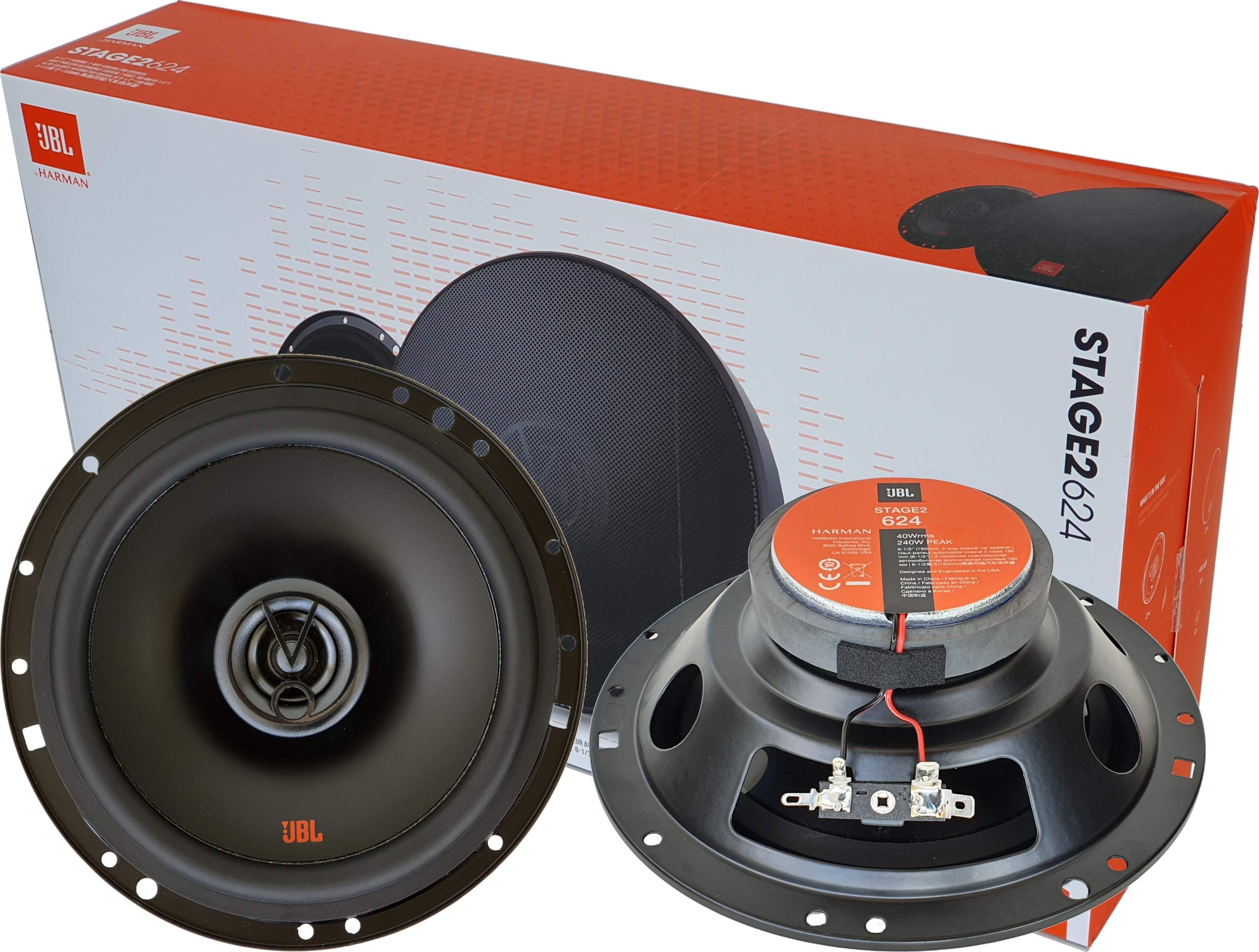 JBL Stage2 624 - 6-1/2" Coaxial Car Speaker