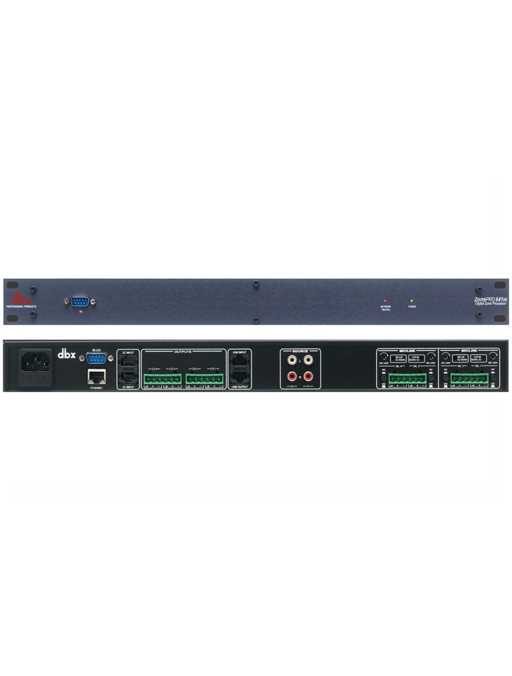 Dbx DBX641MV-EU - 6-Channel Mixer with DSP