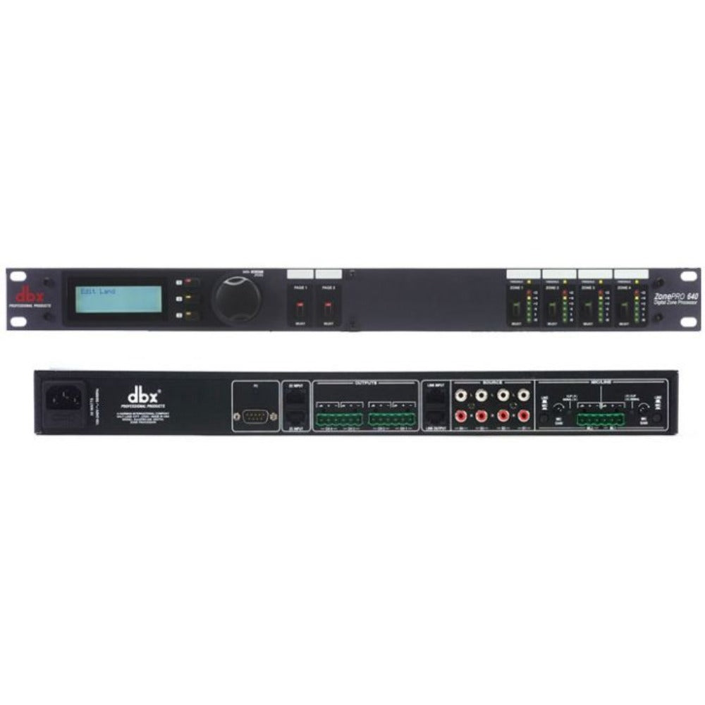 Dbx DBX640MV-EU - ZONEPRO 640M - 6X4 Digital Zone Processor