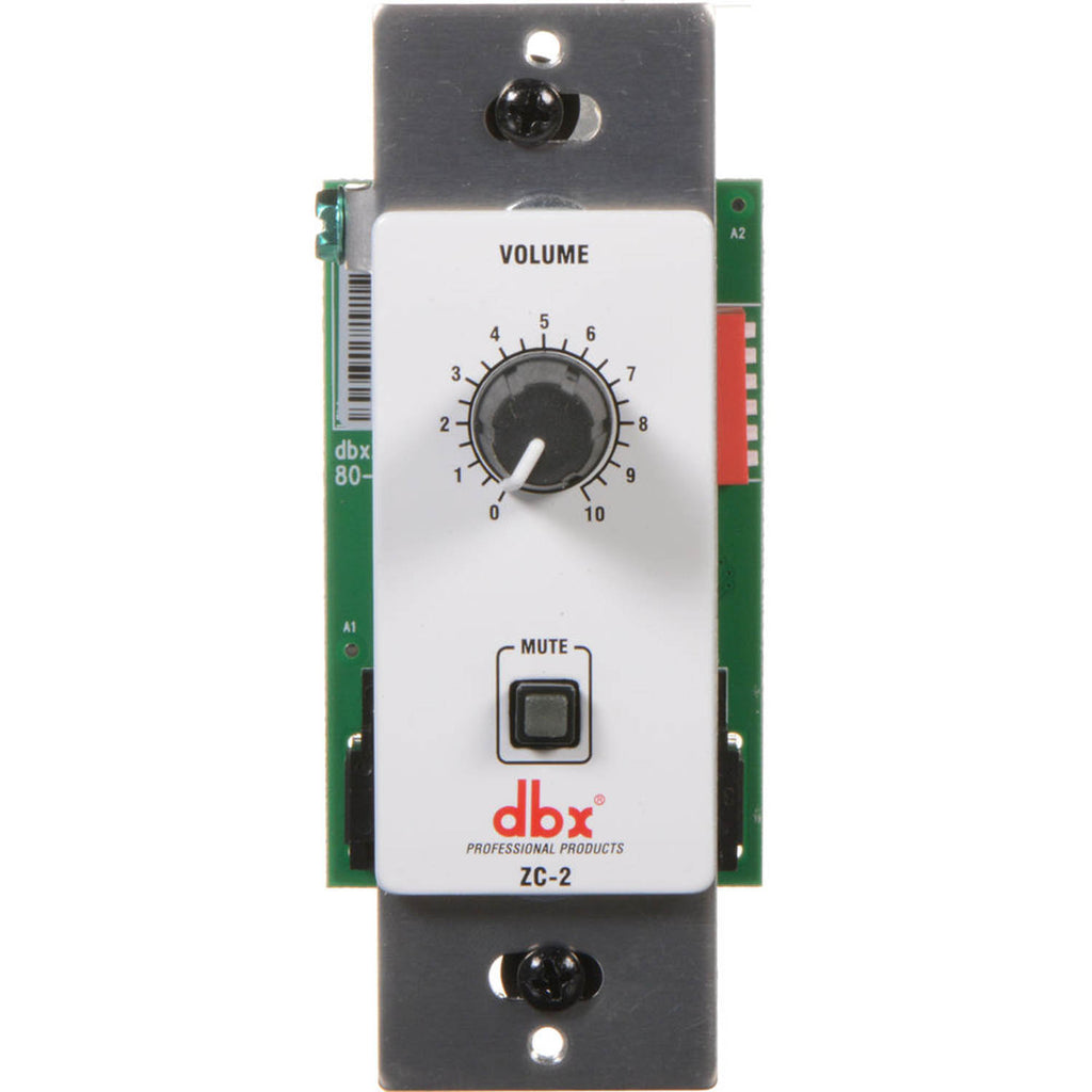 Dbx DBXZC2V-EU - ZC-2 Wall Mounted Programmable Zone Controller