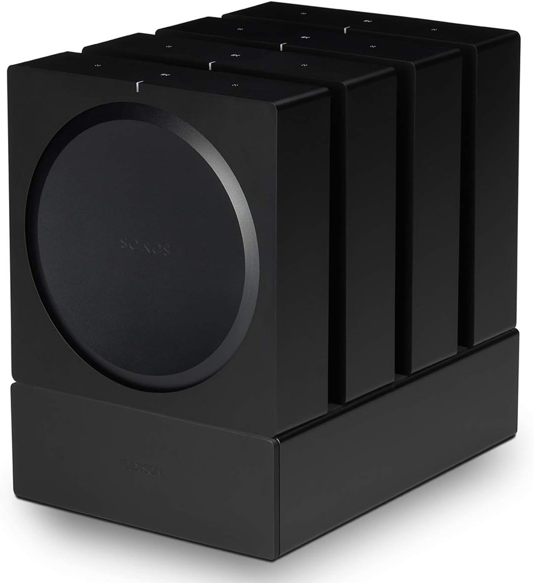Flexson 4-Amps Dock Black