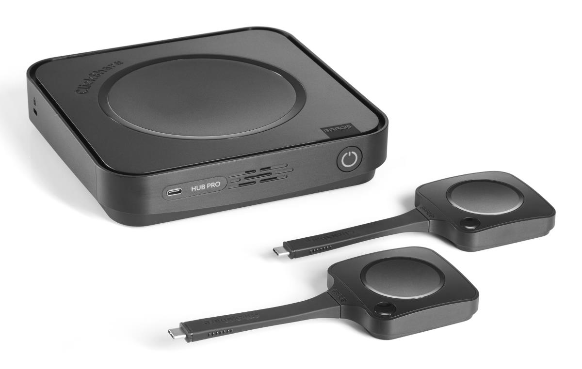 Barco R9461810EU - ClickShare RS Hub Pro EU Bundle with 2 Buttons