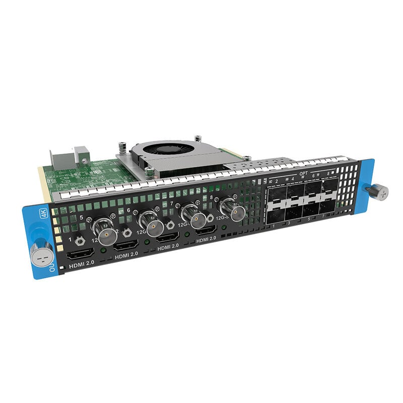 Pixelhue S04030124 - Q8 HDMI2.0 12G-SDI FIBER OUTPUT CARD