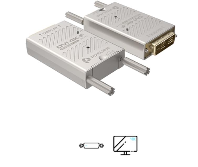 Pixelhue 108020244 - DVI 4K-F - DVI to Fiber Optic Extender 300M