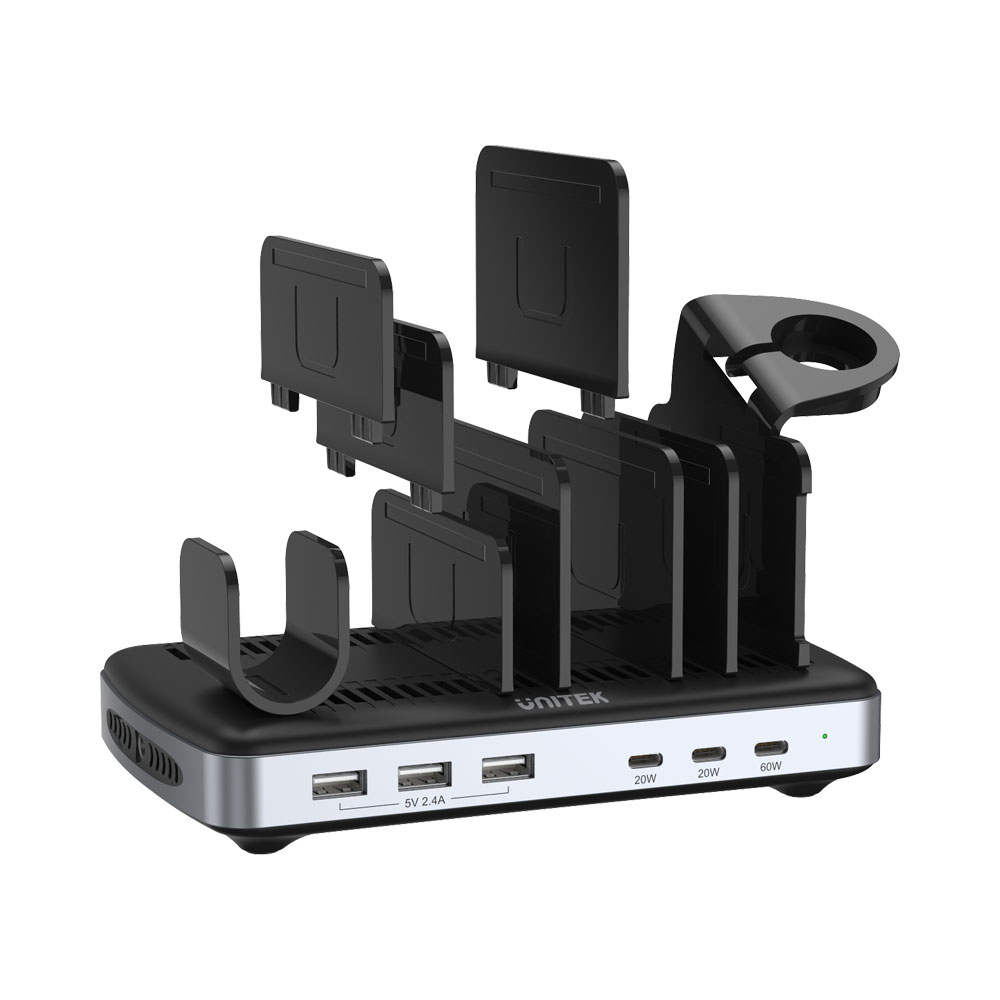 Unitek 120W 6-Ports USB Charging Station