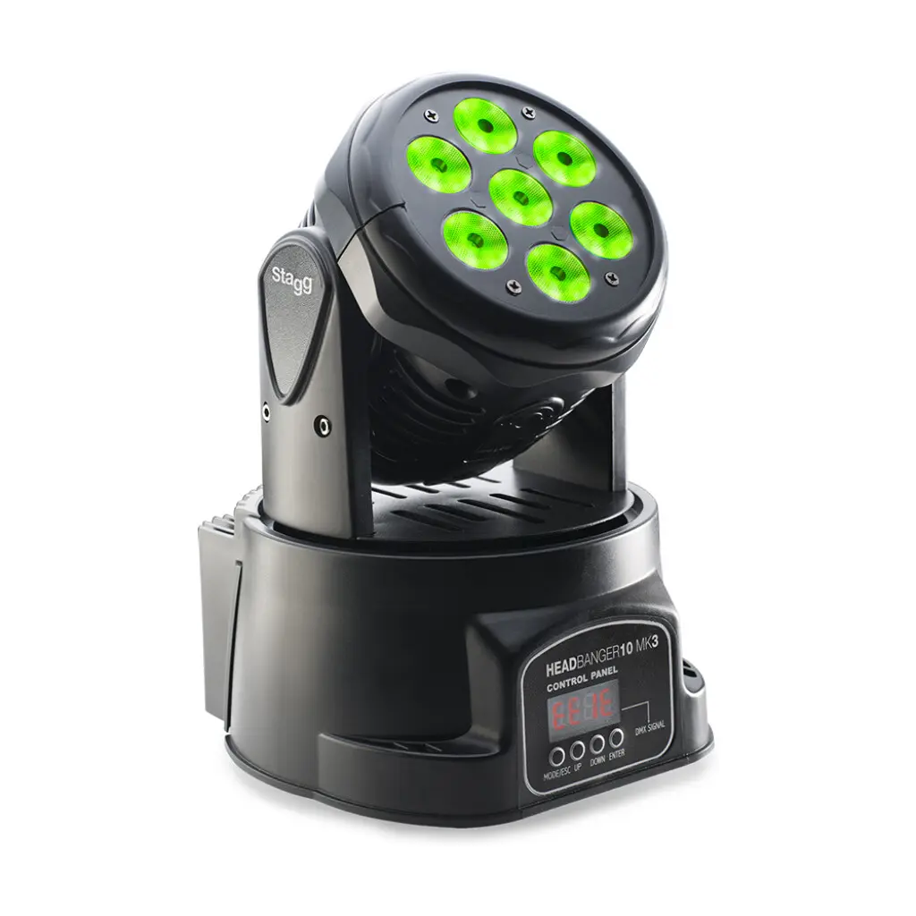 Stagg HEADBANGER10 MK3 - LED Wash 70w Moving Head