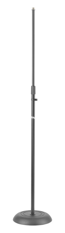 Stagg MIS 1120BK - Round Base Mic Stand - BLACK