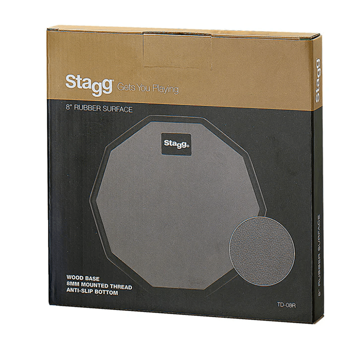Stagg 8 - Practice Pad 10 Sided Type