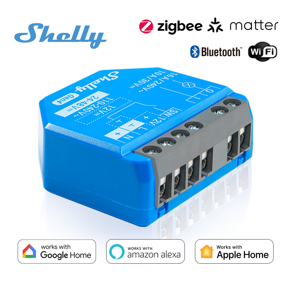 Shelly 1 - Smart Wi-Fi Relay 16A 1 Channel EOL
