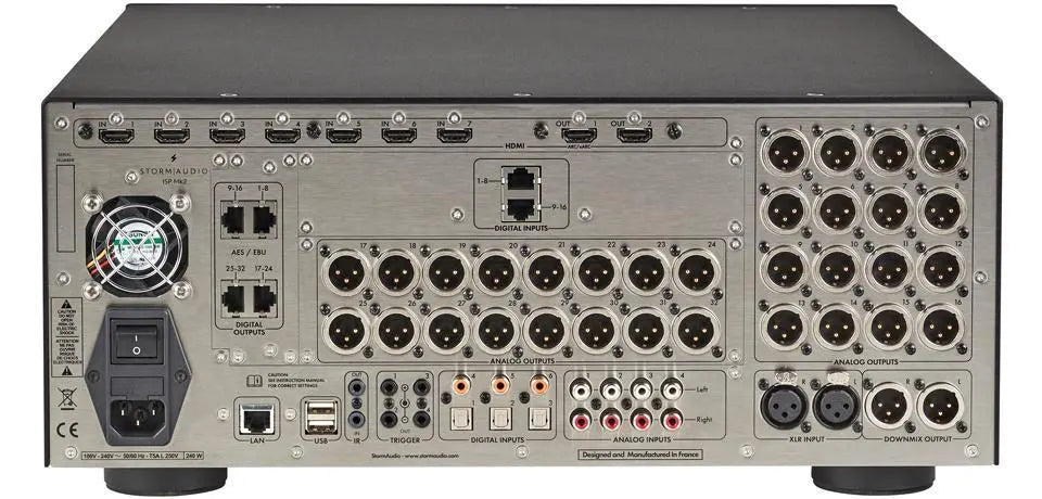 Stormaudio IAT02567 32 - DIGITAL AOIP AES67 IN OUT