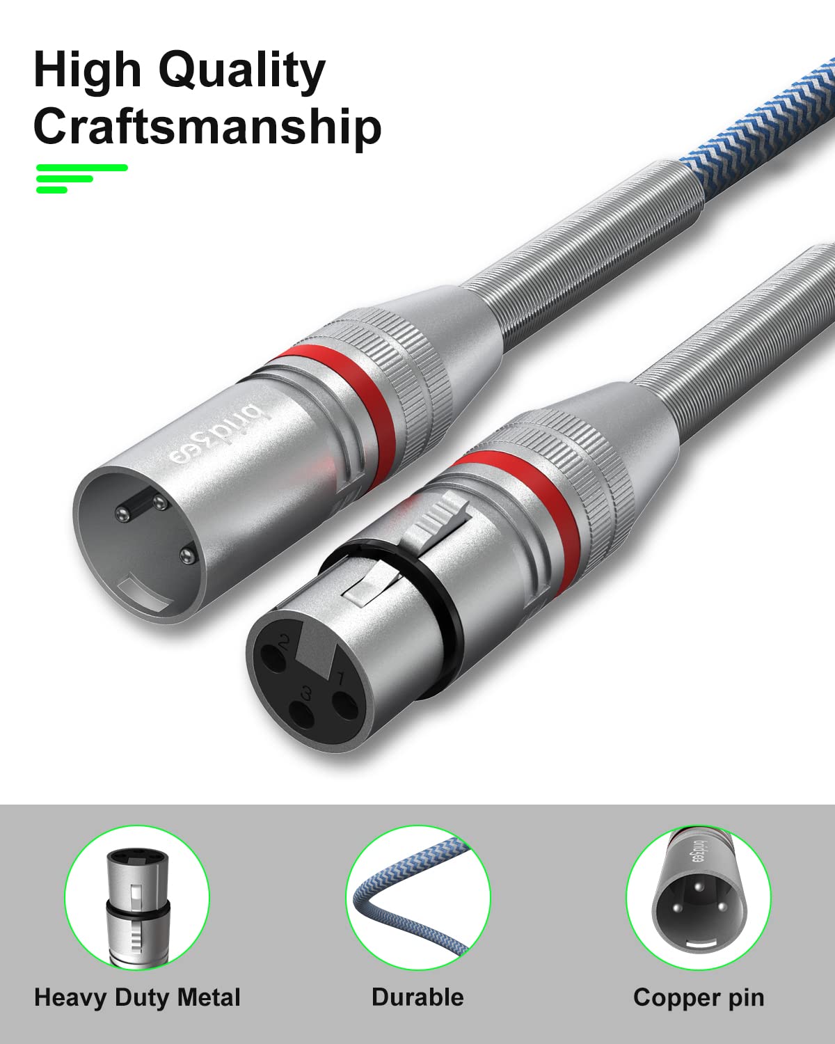Bridgee CC XLR-XLR 1M CC