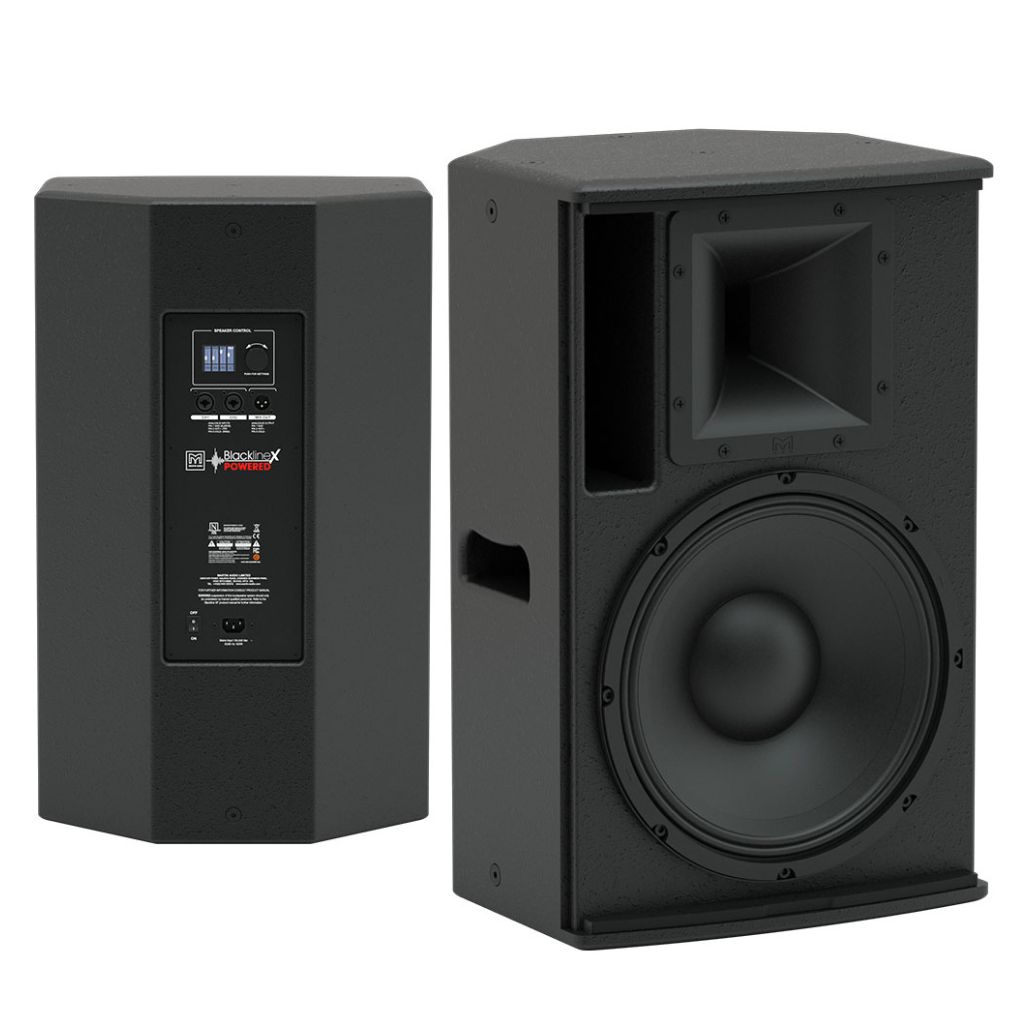 Martin-Audio 12 - Compact self-powered two-way Blackline X Speaker Max SPL- 128dB Black — view 2