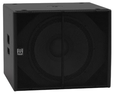 Martin-Audio 18 - Compact self-powered two-way Blackline X Subwoofer Max SPL- 137dB Black