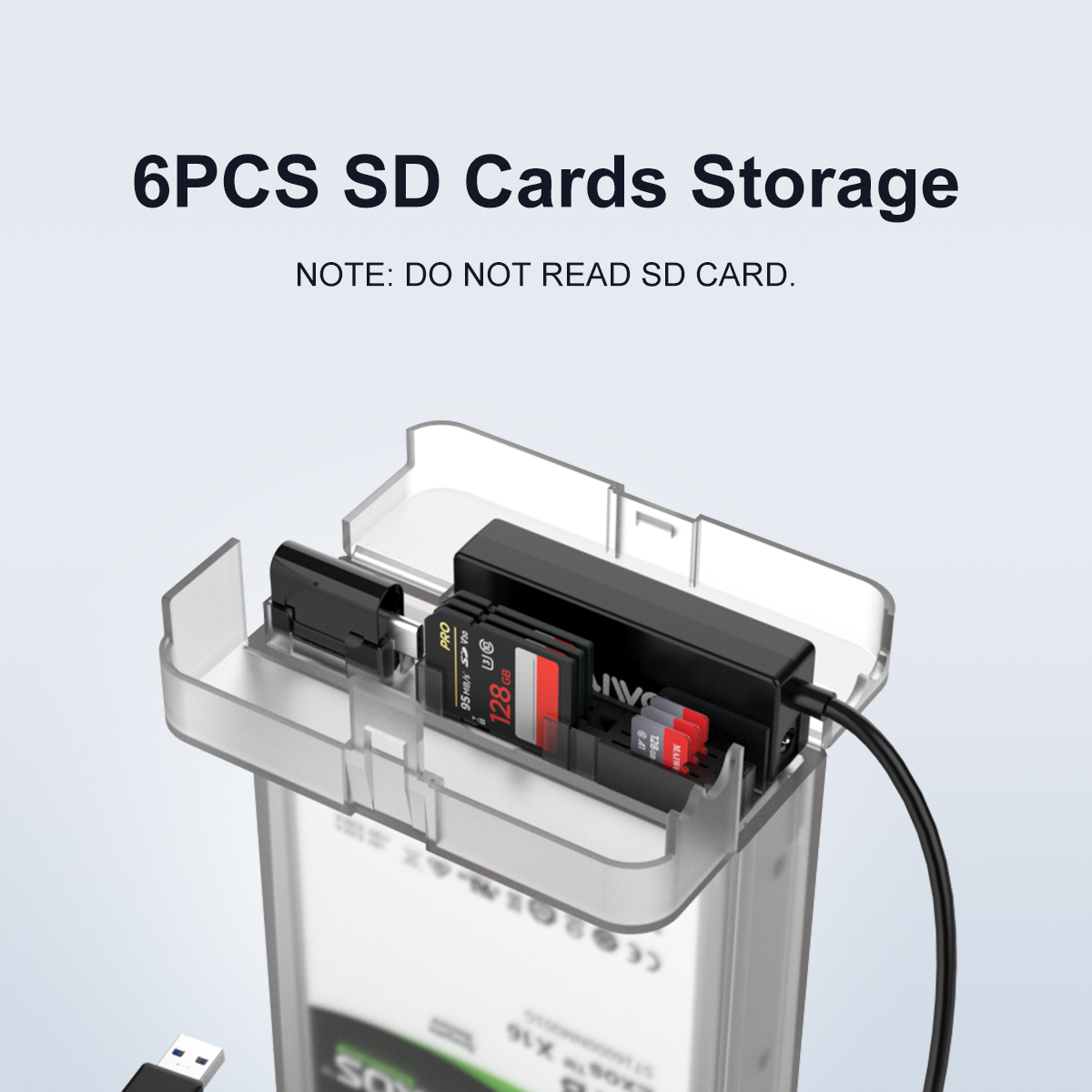 Maiwo USB3.0 TO SATA HDD Enclosure K10435 — view 4