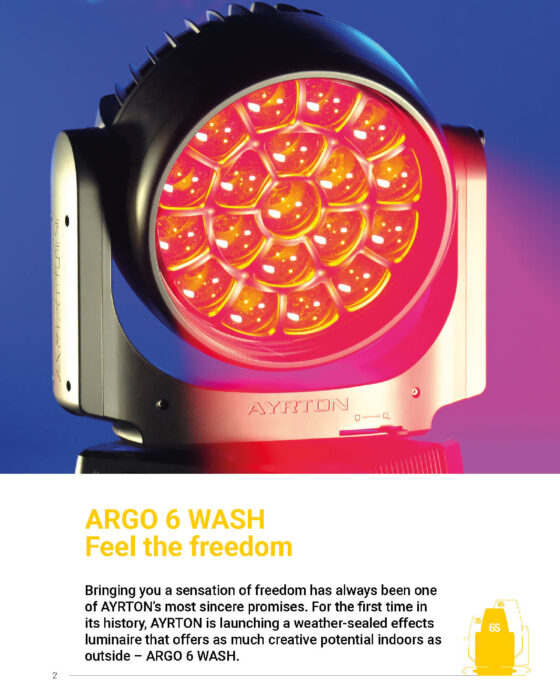 Ayrton 019640 - ARGO 6 WASH - NO FOAM — view 6