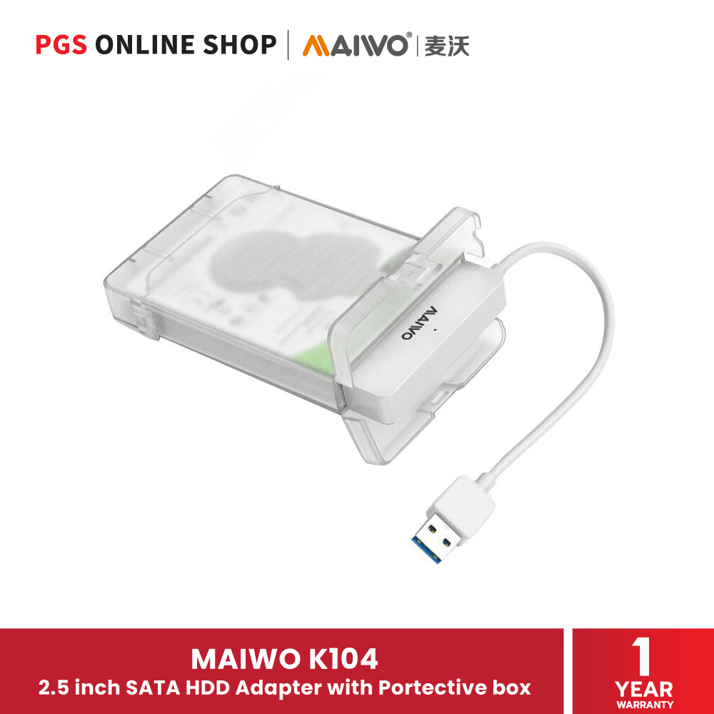 Maiwo 2.5 Inch SATA HDD SSD Enclosure K104 — view 4