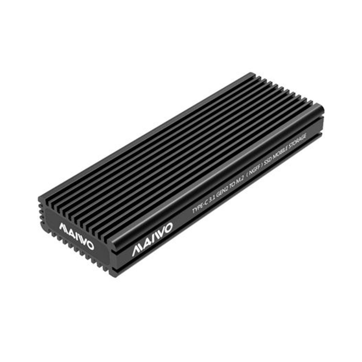 Maiwo K1687P USB3.1 Gen2 10Gbps Type-C M.2 NGFF Enclosure — view 2
