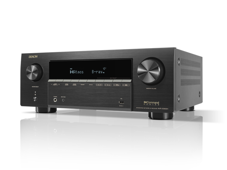 Denon AVR-X3900H - 9.4 Ch. 105W 4K/8K Dolby Atmos AV Receiver Powered by HEOS — view 4