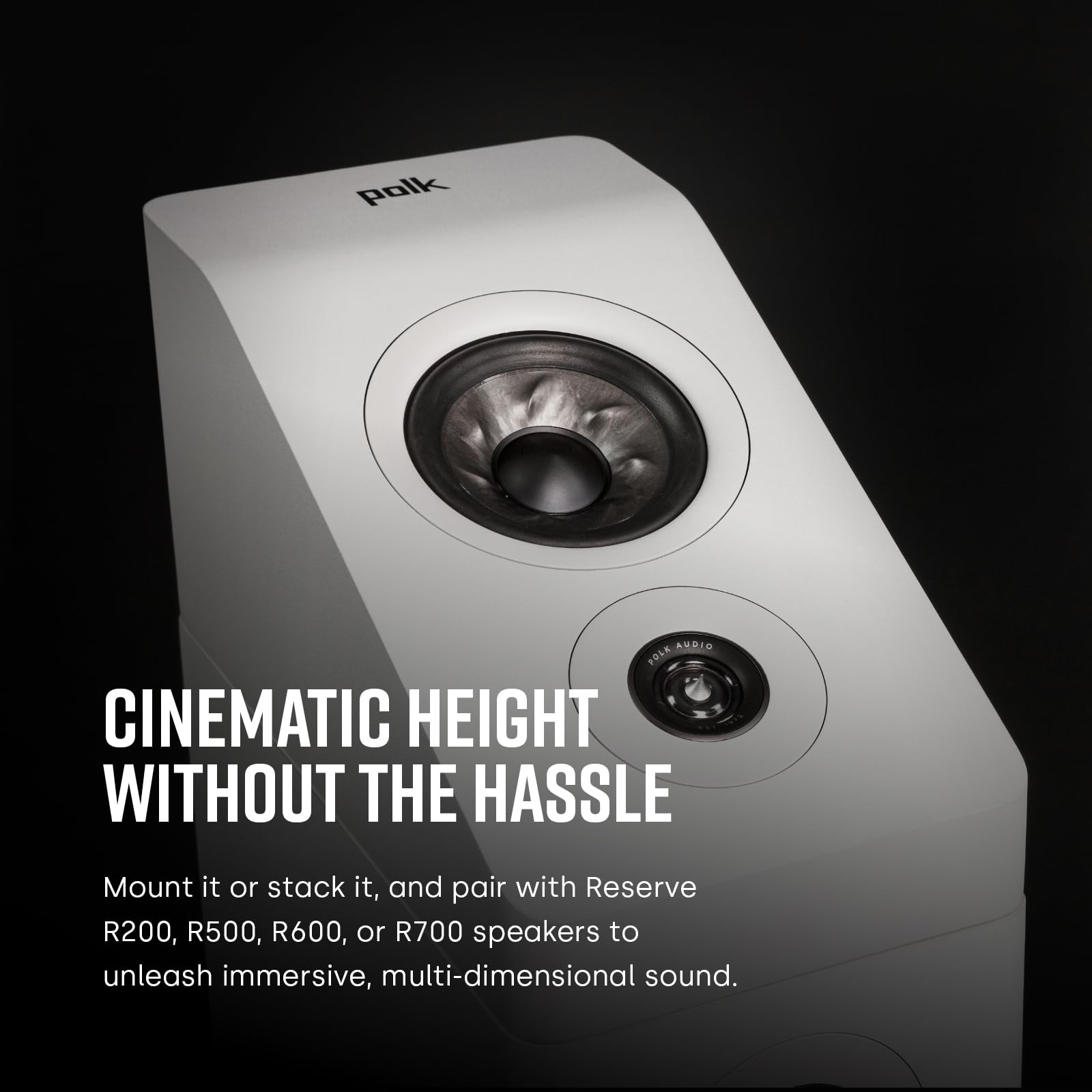 Polk Audio R900HTWT - Polk R900HT Atmos Module White — view 3