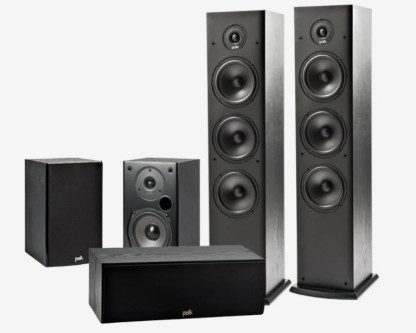 Polk Audio T50 Home Theater Floor Standing Tower Speaker — view 3