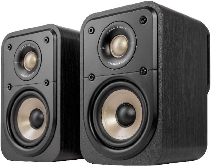 Polk Audio SIGS15ELBK - Polk ES15 Bookshelf Black — view 3