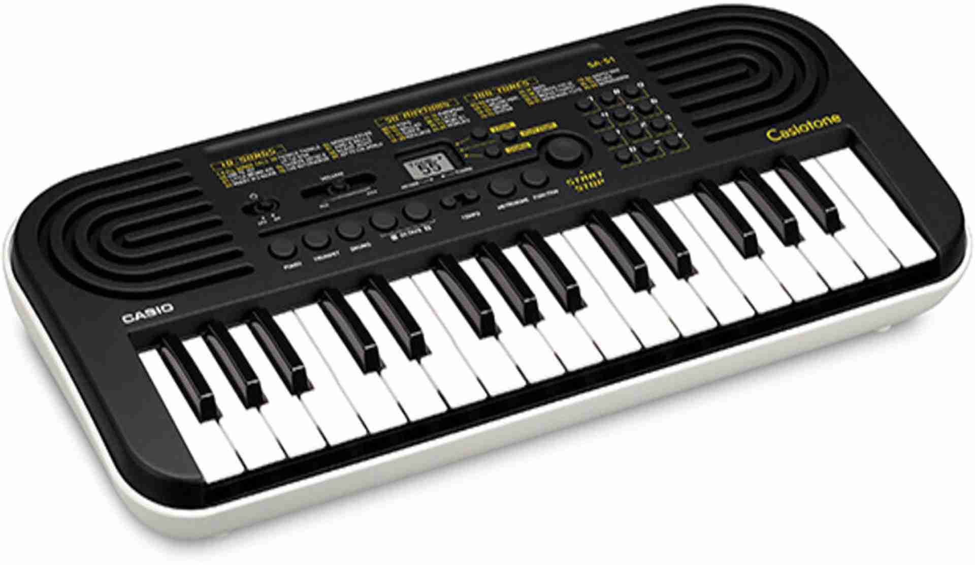 Casio SA-51 Mini Keyboard - Black — view 3