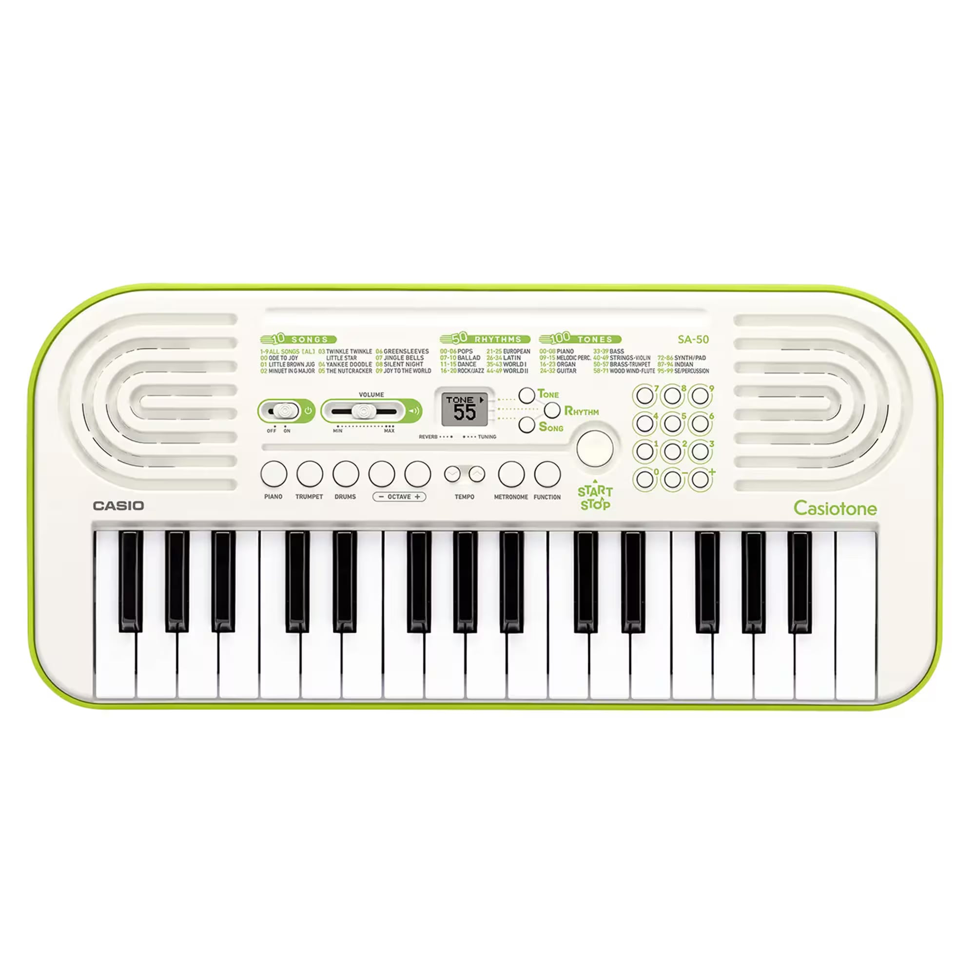 Casio SA-50 Mini Keyboard - White