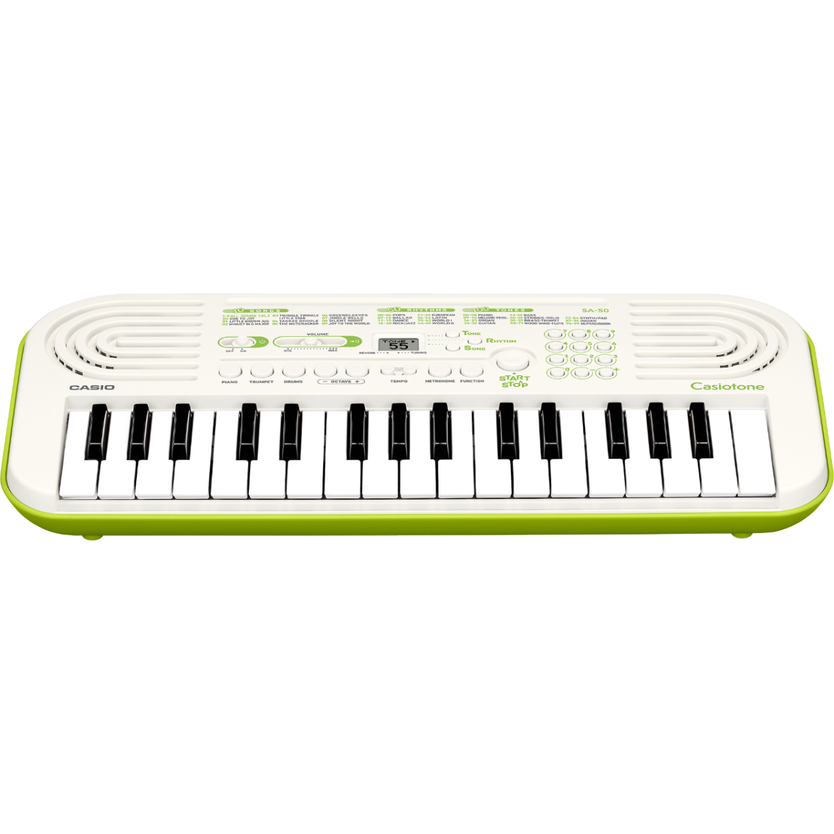 Casio SA-50 Mini Keyboard - White — view 2