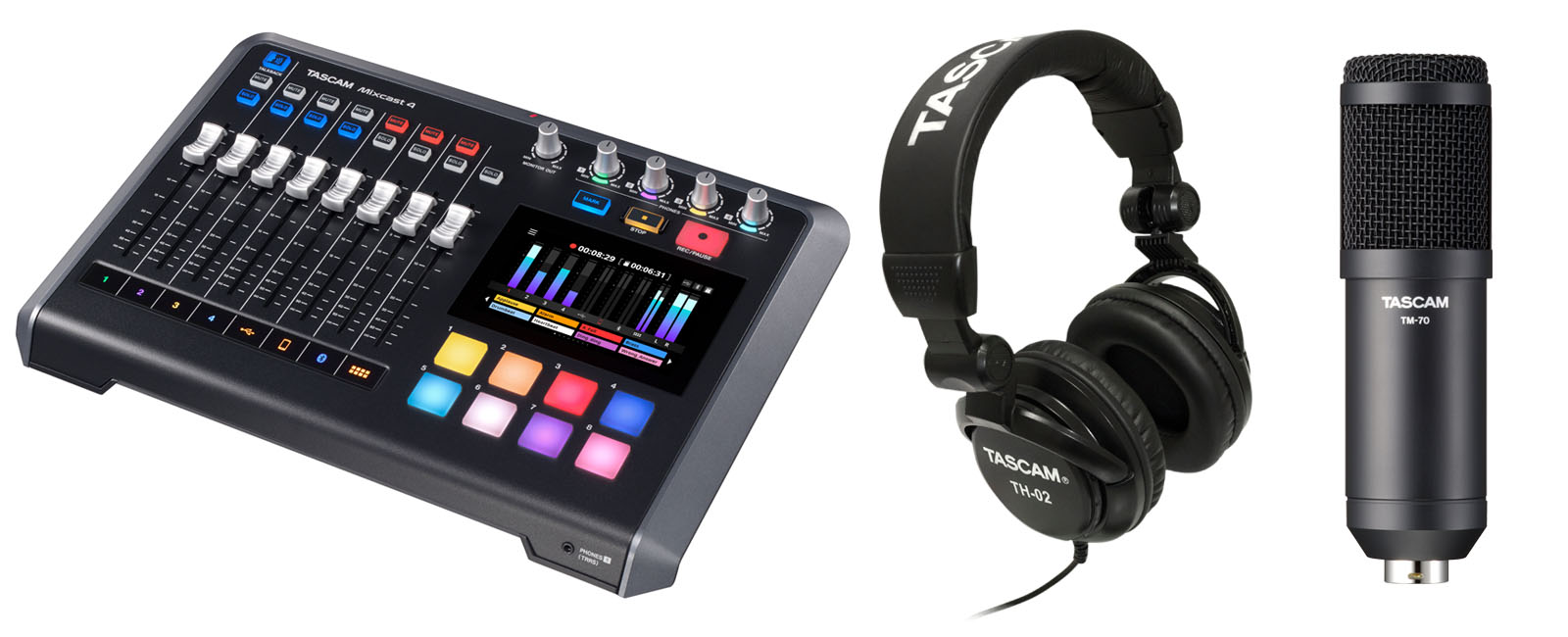 Tascam Mixcast 4 — view 3