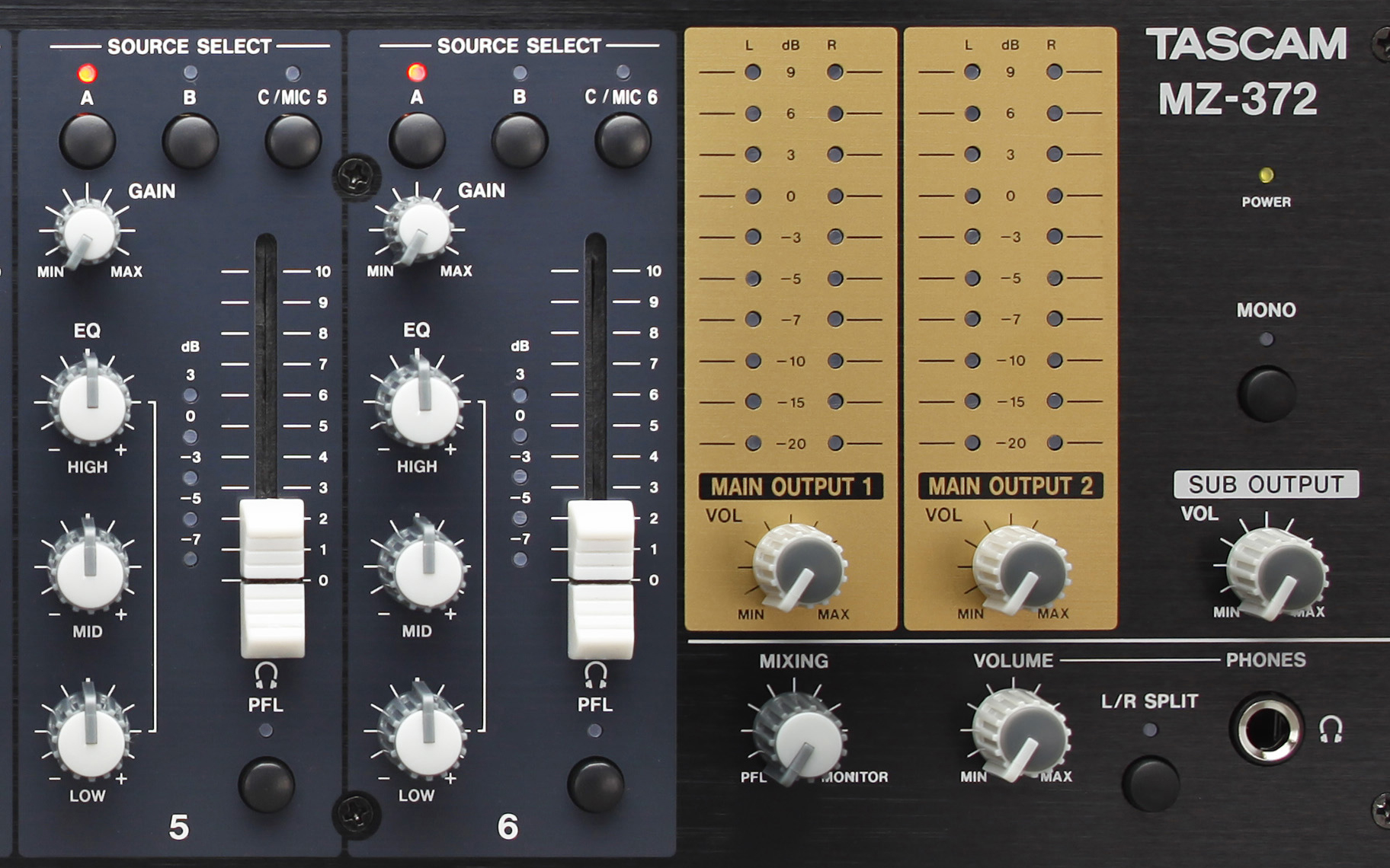 Tascam MZ-372 — view 2