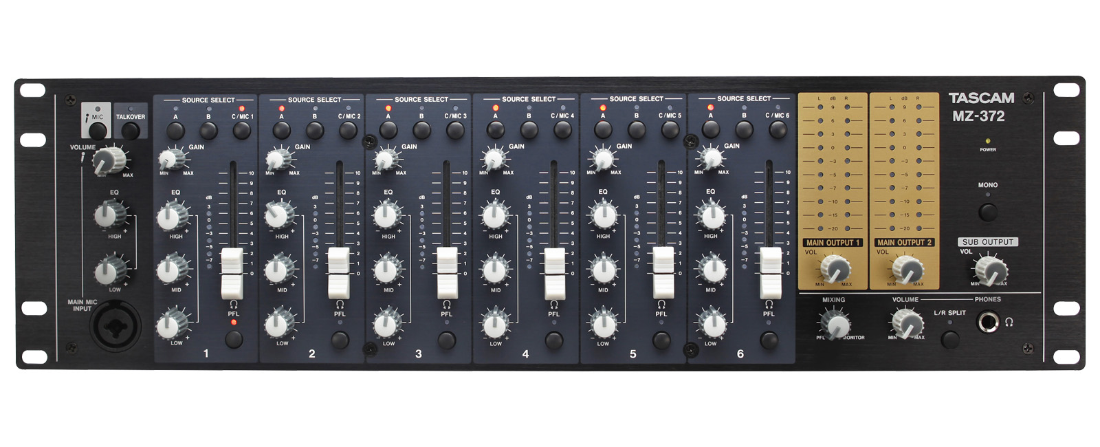 Tascam MZ-372 — view 3