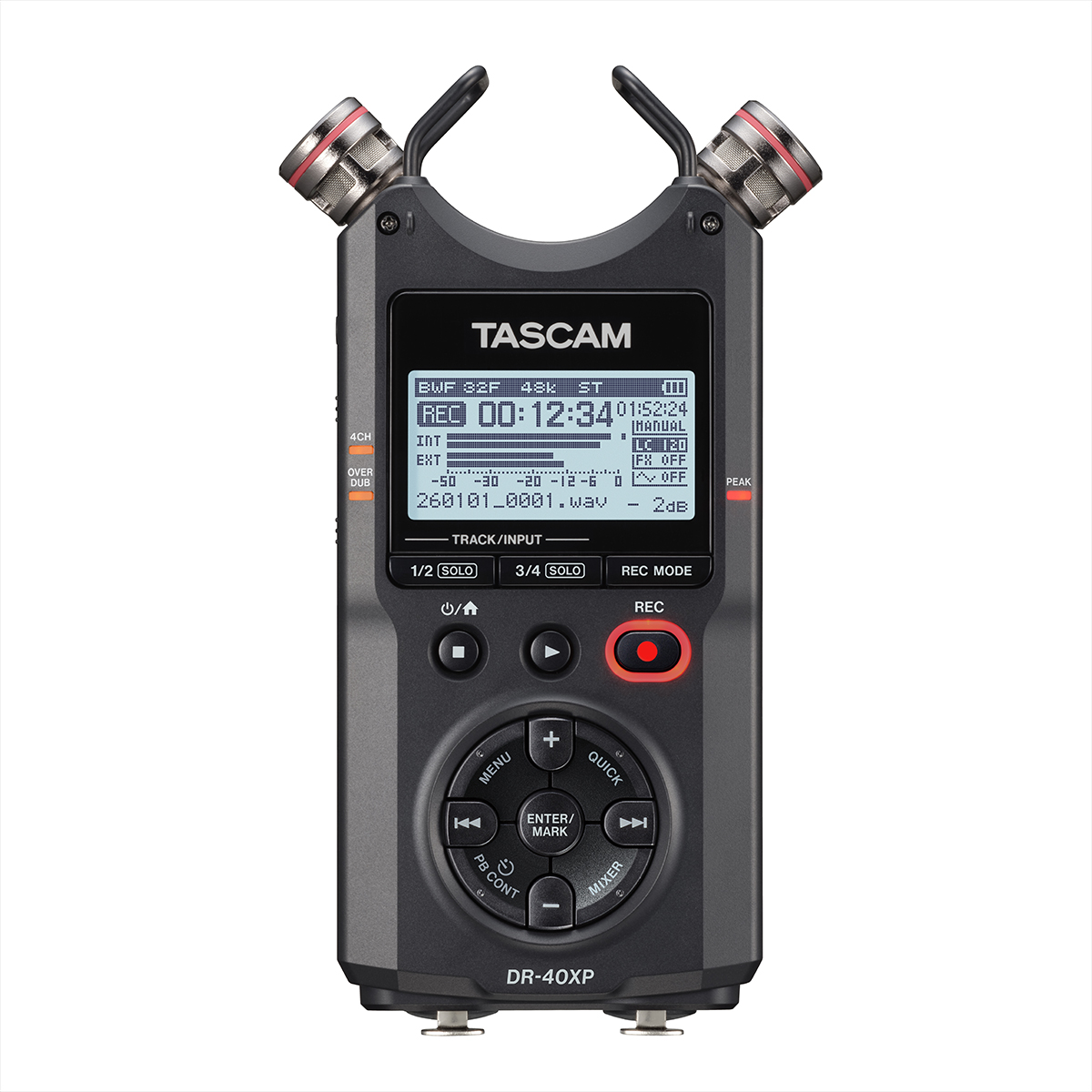 Tascam DR-40X — view 3