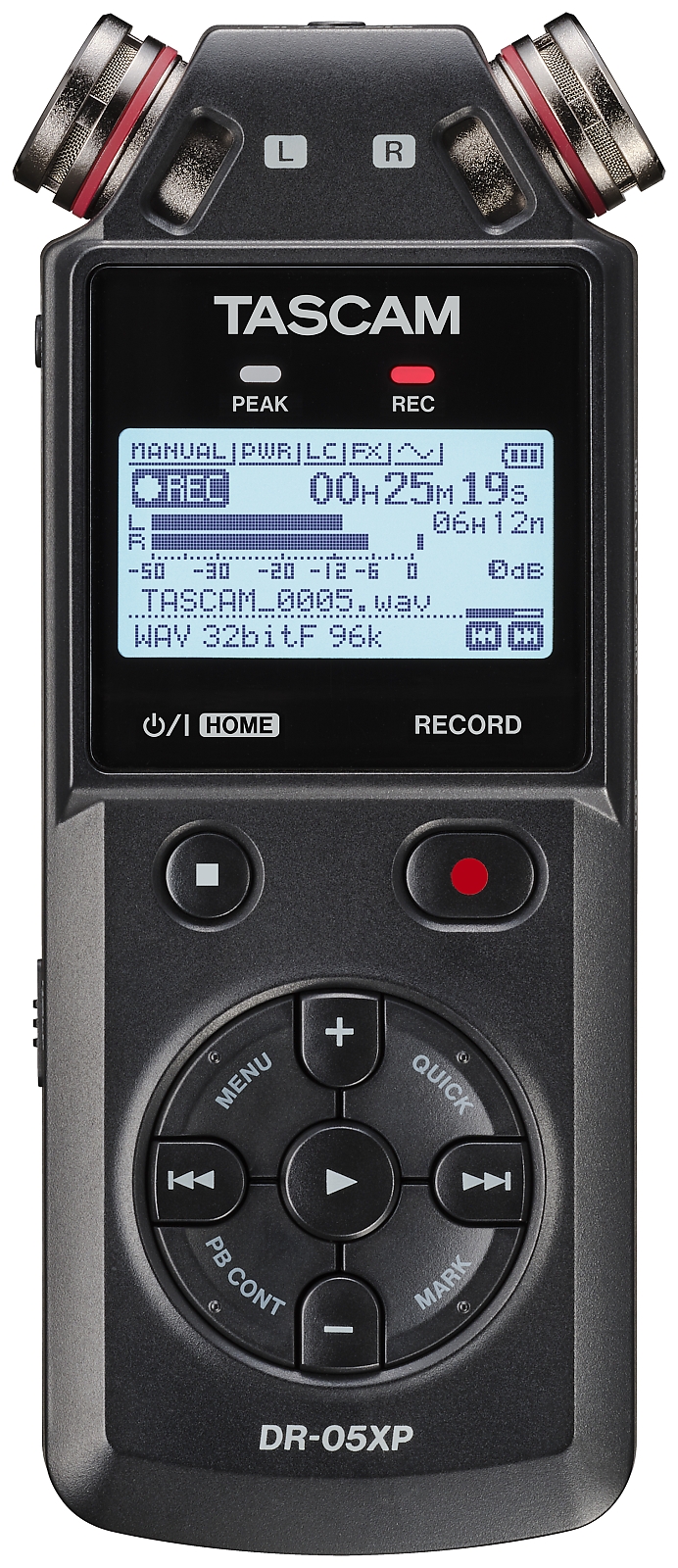 Tascam DR-05XP — view 2