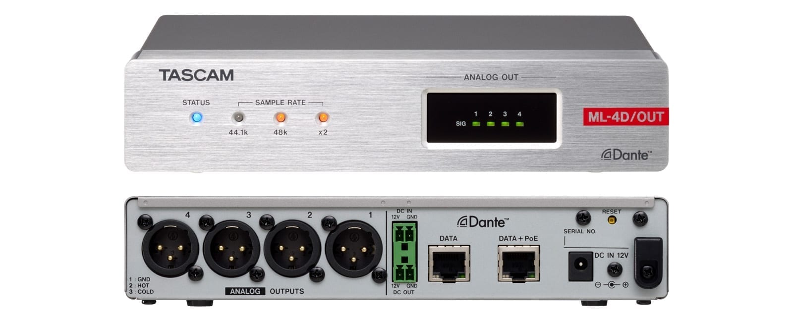 Tascam MM-4D/OUT-X — view 3