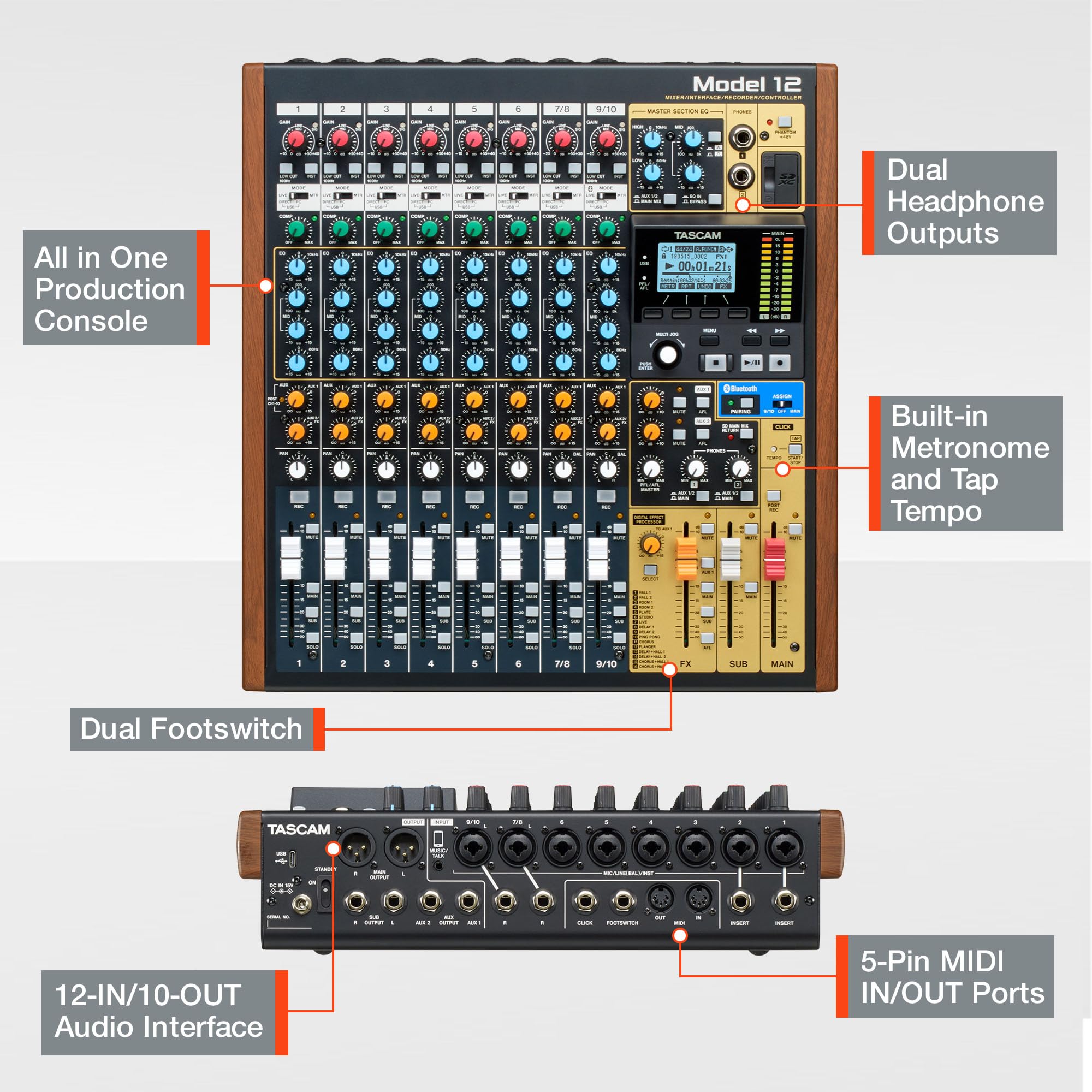 Tascam Model 12