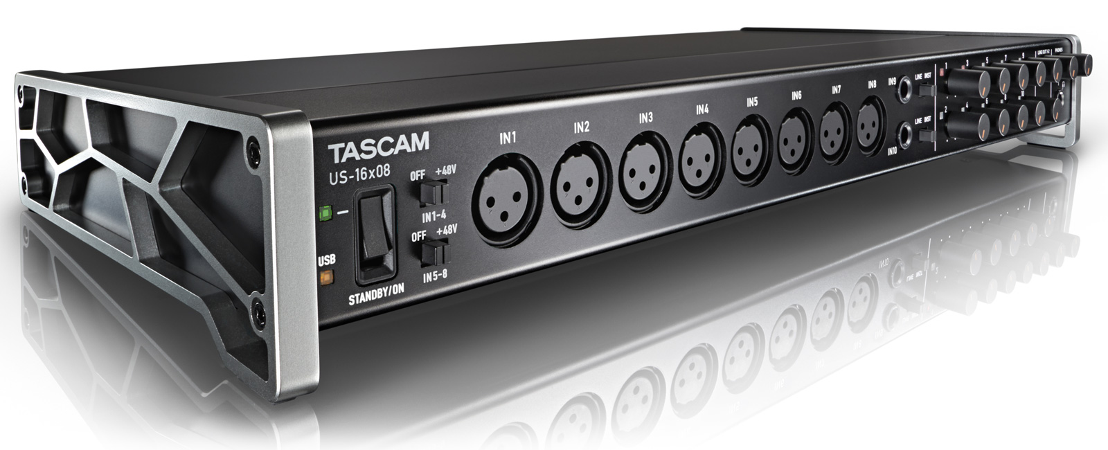 Tascam US-16x8 — view 2