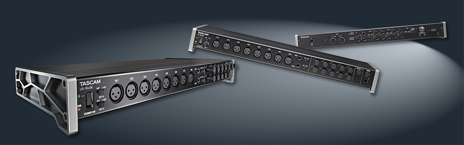 Tascam US-16x8 — view 5