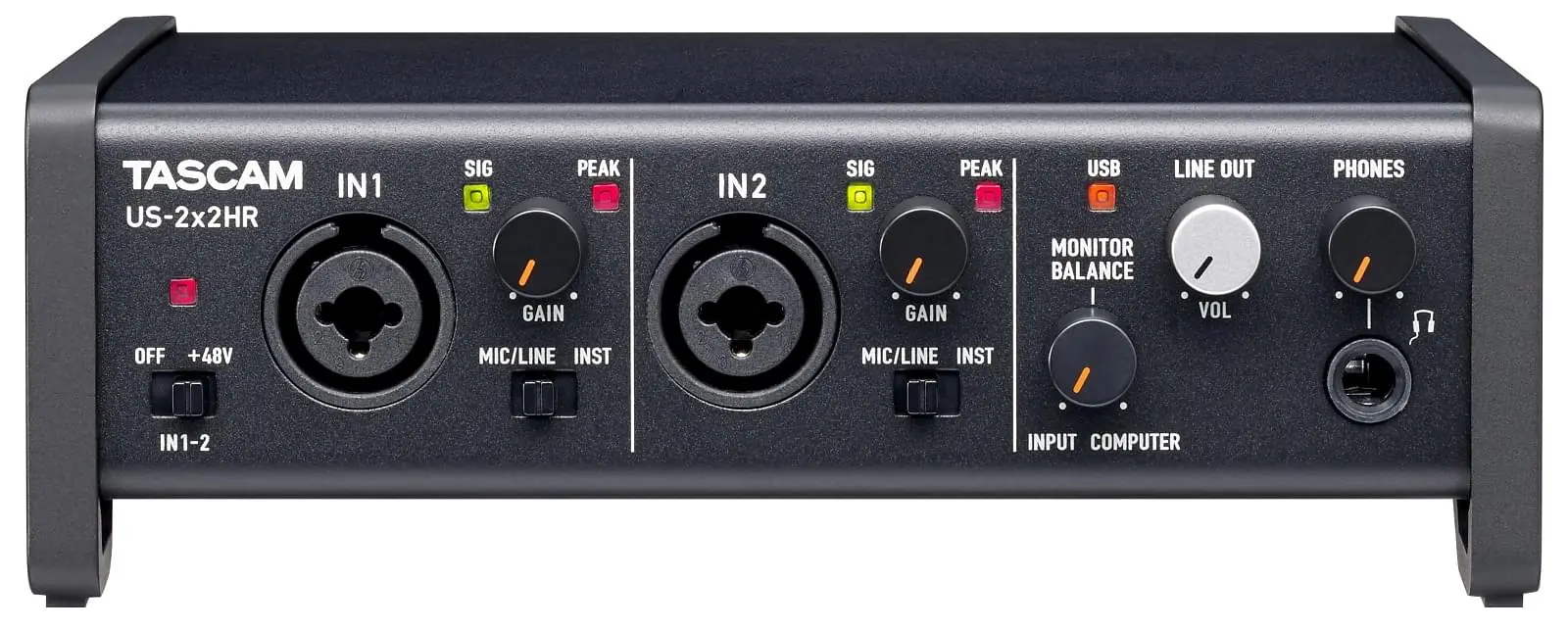 Tascam US-2x2HR — view 2