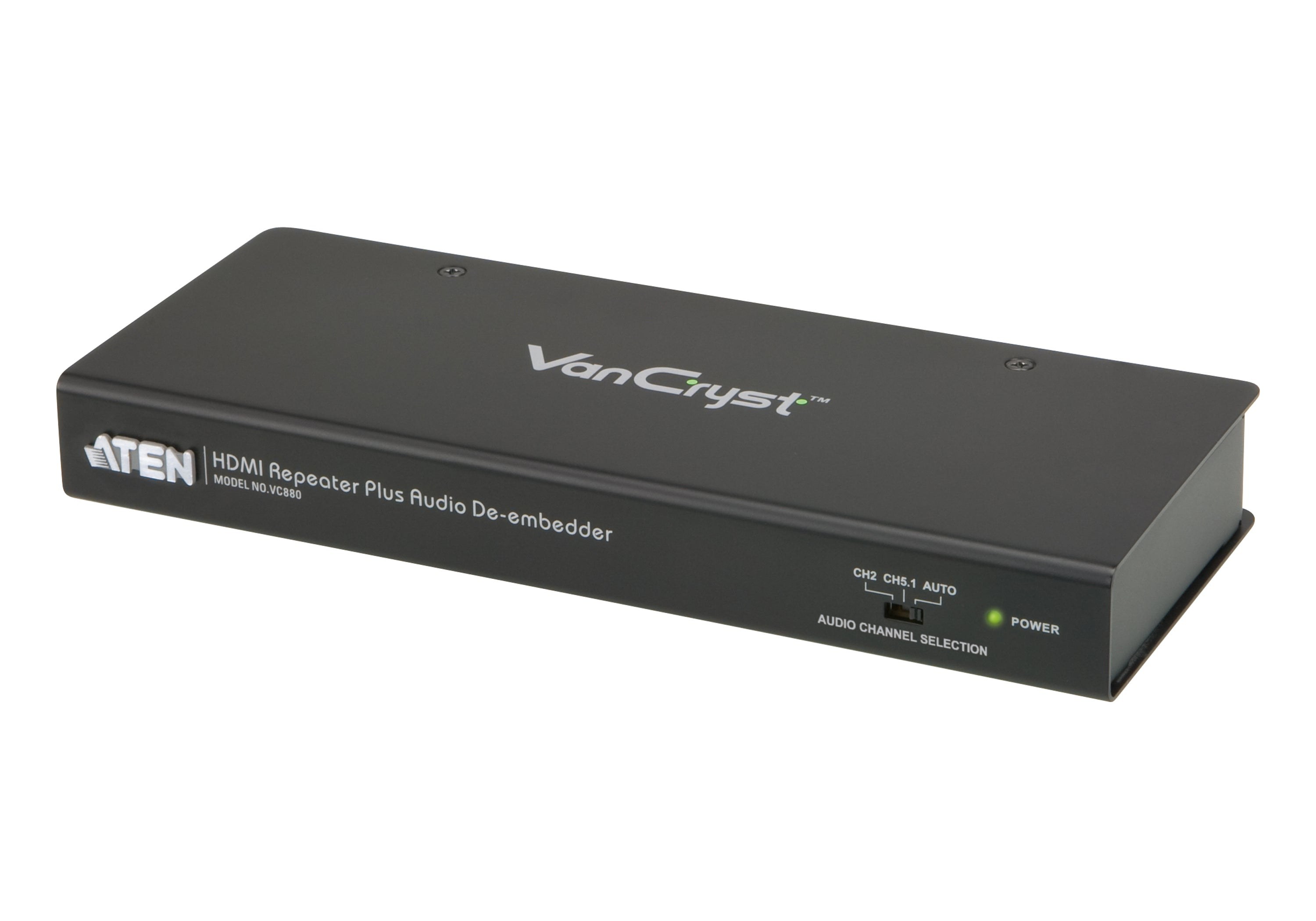Aten - HDMI Repeater with Audio De-Embedder- VC880