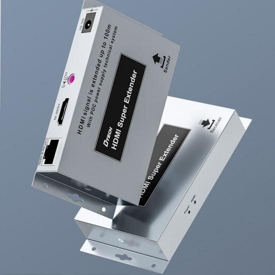 Dtech - DT-7078 POC HDMI Extender 100m 1080p IR