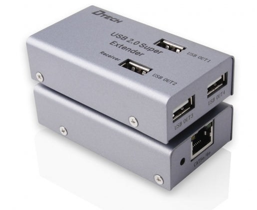 Dtech - DT-7014A USB 2.0 Extender over Cat5e/6 50m