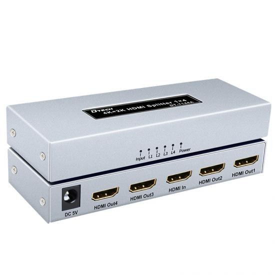 Dtech - DT-7144A HDMI Splitter 1x4 4K 30Hz