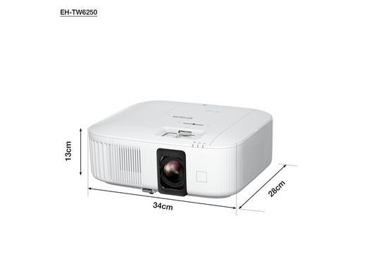 Epson - Home Cinema Projector, 2800 Ansi Lumens, 4K PRO-UHD resolution, 16:9 Aspect Ratio - TW6250 — view 2