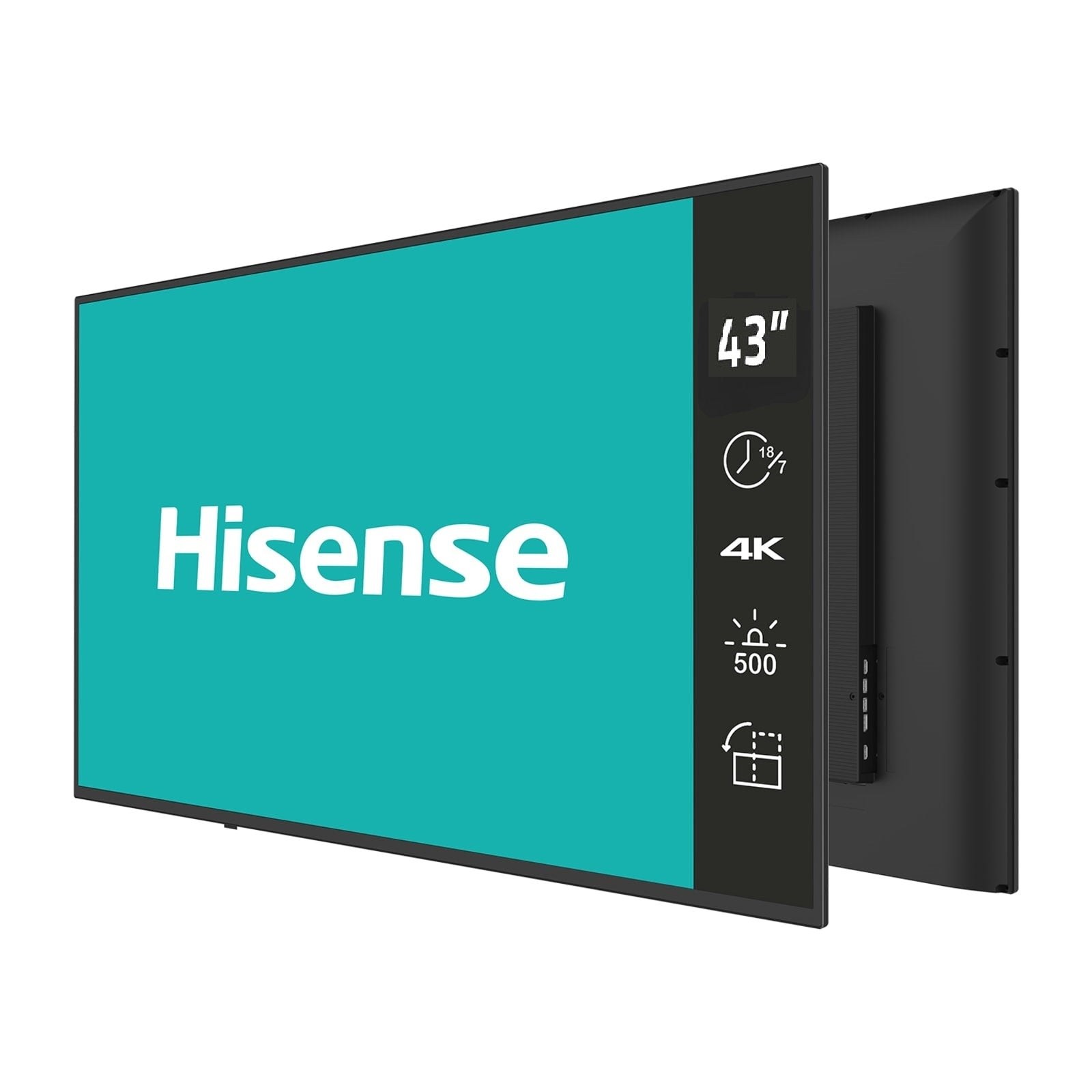 hisense - "Hisense Signage FP 43"" 4K,UHD,18*7,Android 11 - 43GM50D
"