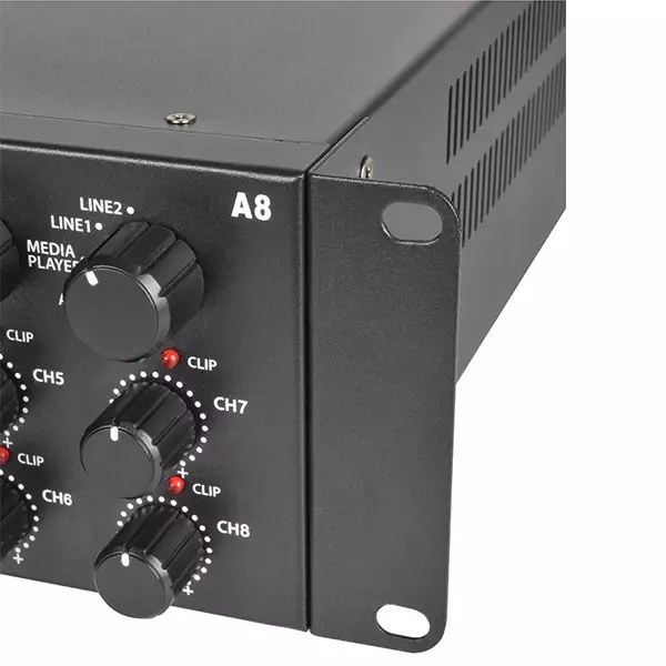 ADASTRA A8 2U MIXER AMPLIFIER 8X 200W — view 2