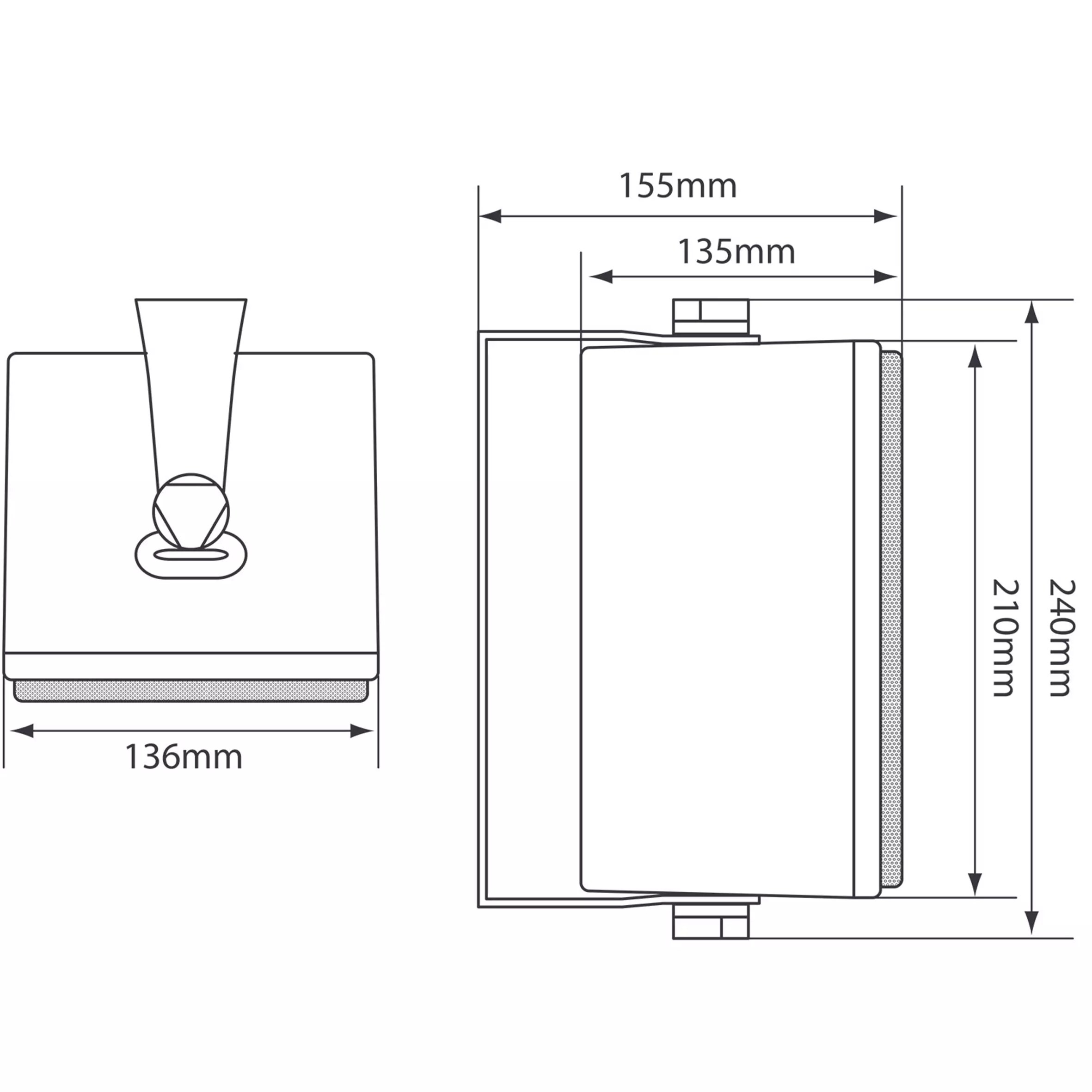 Adastra B30V-B 100V Line Background Speakers Pair — view 2