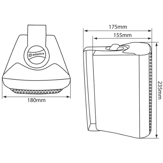 Adastra BC5B Background Speakers — view 2